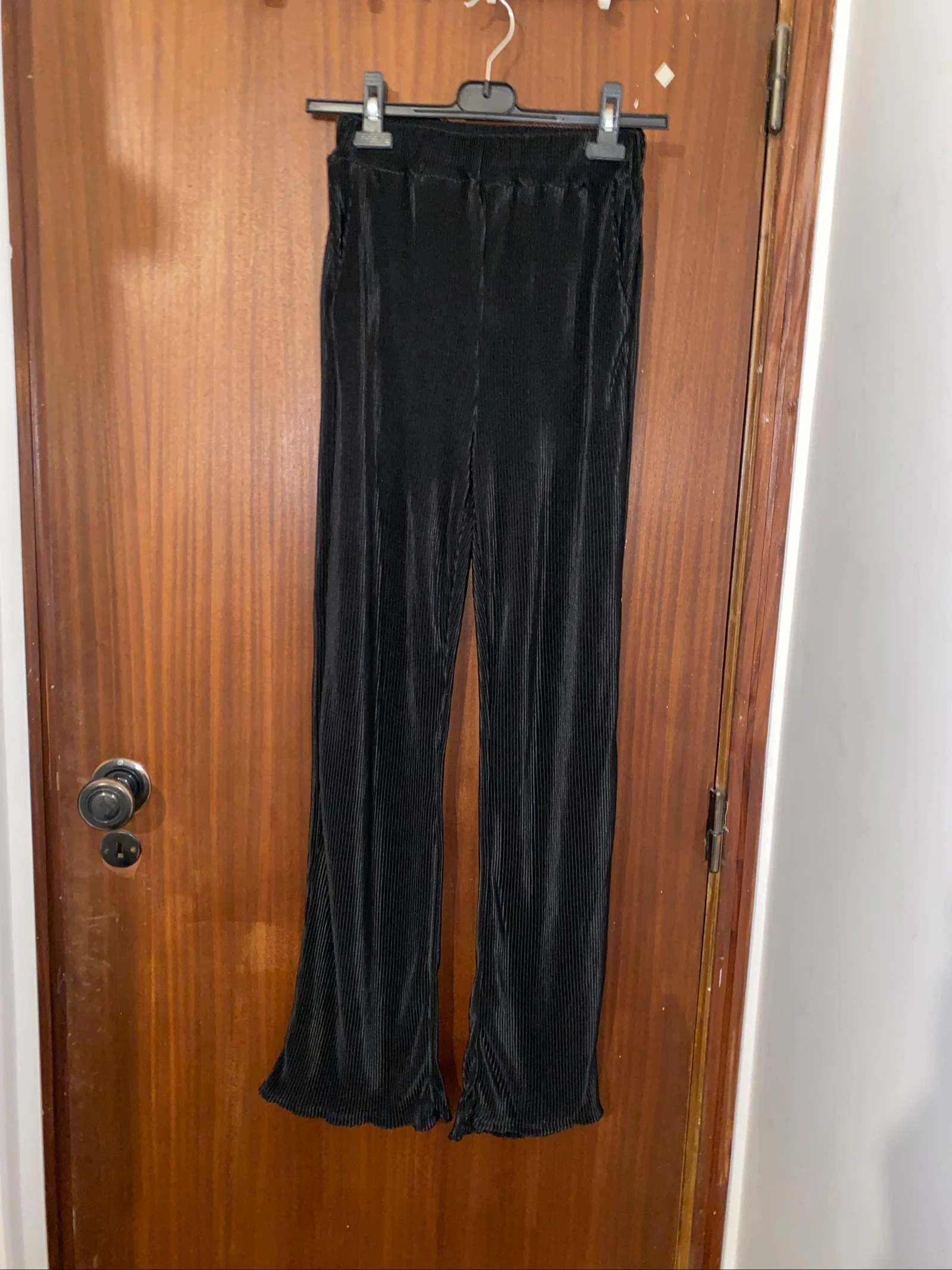 Pantalon plissé noir – photo 2